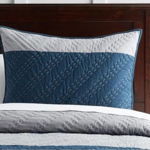 PB Teen Emmett Pillow Sham Brand New standard size